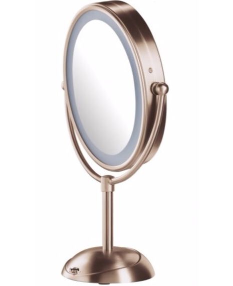Reflections LED Lighted Mirror - Rose Gold